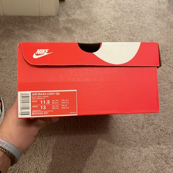 Nike Atmos Air Max 2 Light QS US 11.5 - Picture 7 of 10
